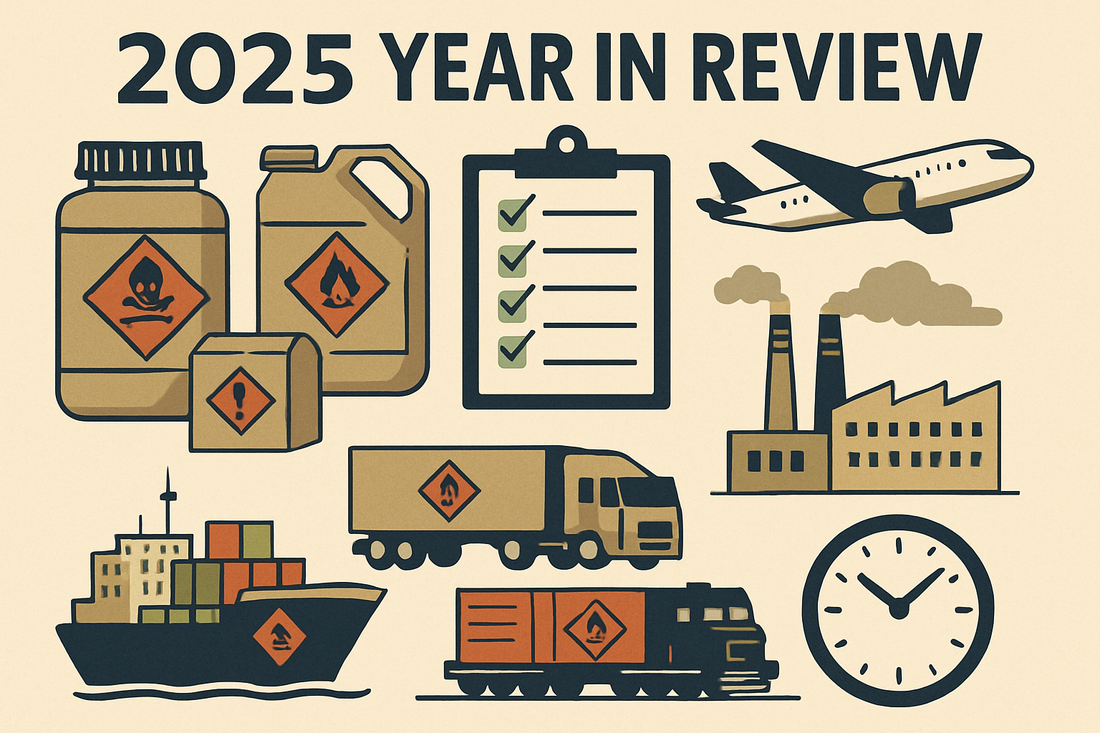 Hazmat Compliance & Safety Update: 2025 Year in Review